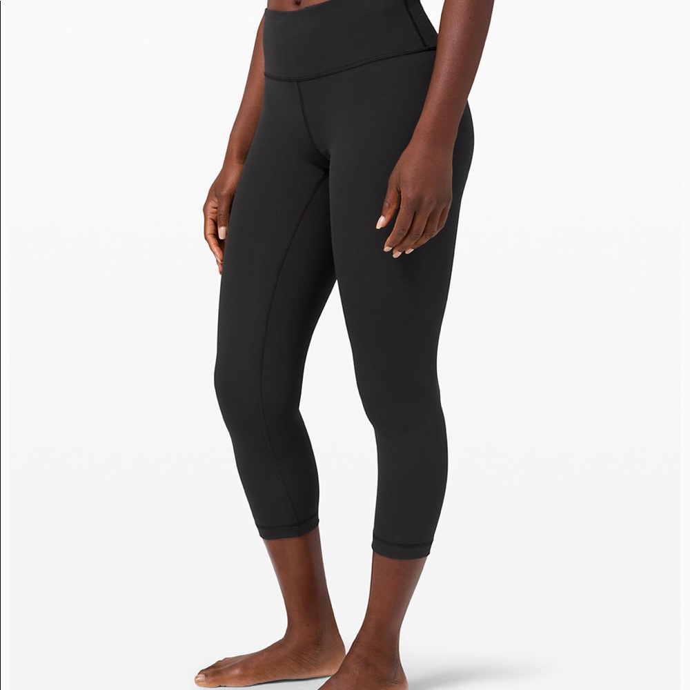 Lululemon wunder under crop leggings